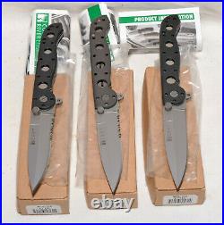 Lot of 8 CRKT M16 knives from 2000 pre-safety, all NEW IN BOXES