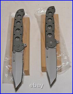 Lot of 8 CRKT M16 knives from 2000 pre-safety, all NEW IN BOXES