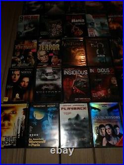 Lot of 95 DVDs Greatest Horror Movies Great Collection has It All u halloween