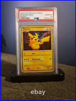 Lot of 9 2010 Pikachu World Promo Pikachu Holo Complete Set All PSA 10 Gem Mint Lot of 9 2010 Pikachu World Promo Pikachu Holo Complete Set All PSA 10 Gem Mint