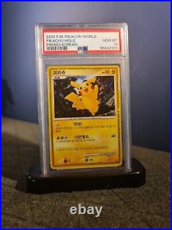 Lot of 9 2010 Pikachu World Promo Pikachu Holo Complete Set All PSA 10 Gem Mint Lot of 9 2010 Pikachu World Promo Pikachu Holo Complete Set All PSA 10 Gem Mint
