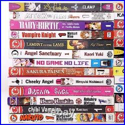Lot of Mixed Random Manga, 26 Books, All Number #1 First Volumes, Viz TokyoPop