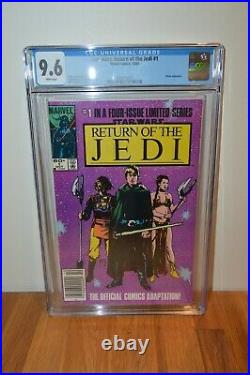 Lot of Return of the Jedi Comics Issues 1,2,3,4 CGC 9.6 ALL NEWSSTAND