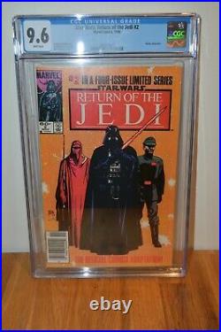 Lot of Return of the Jedi Comics Issues 1,2,3,4 CGC 9.6 ALL NEWSSTAND