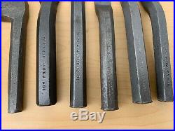 Lot of Vintage Plumbing Irons Caulking Chisels -All Marked