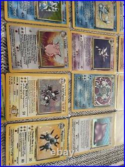 Lot of vintage rare Collection Pokemon Cards Holographic Wotc/Japanese Take All