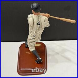 Lou Gehrig Figurine By Danbury Mint MADE 2002 COMES WITH ALL PAPERWORK