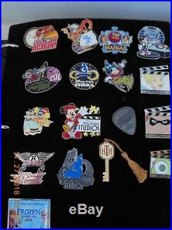 Lower $$$. Disney Pin Lot With Album = All Disney Studio