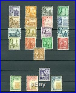 MALTA Beautiful collection all Mint OG & in Very Fine Condition. SG Cat £1,537