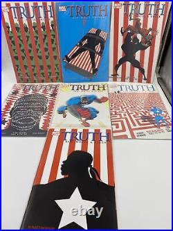 MARVEL COMICS TRUTH RED, WHITE & BLACK Complete Set 1-7 (2003) ALL MINT