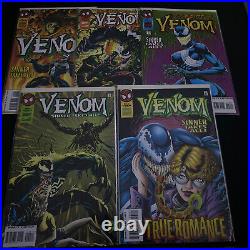 MARVEL COMICS Venom Sinner Takes All (1995) #1 2 3 4 5 6 Complete 1st She-Venom