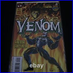 MARVEL COMICS Venom Sinner Takes All (1995) #1 2 3 4 5 6 Complete 1st She-Venom