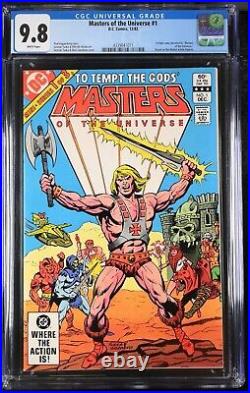 MASTERS OF THE UNIVERSE #1 CGC 9.8? 1st DC COMICMASTERS OF THE UNIVERSE