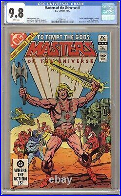 MASTERS OF THE UNIVERSE #1 CGC 9.8? 1st DC COMICMASTERS OF THE UNIVERSE