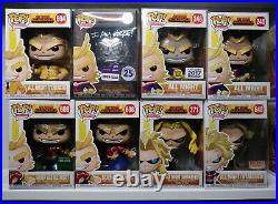 MHA Funko Pop Collection All Might Deku All For One Tomura Shigarak Lot / Bundle