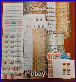 MINI-SHEET DECIMAL COLLECTION x400+ to $20 all MINT UNHINGED FV $1,400