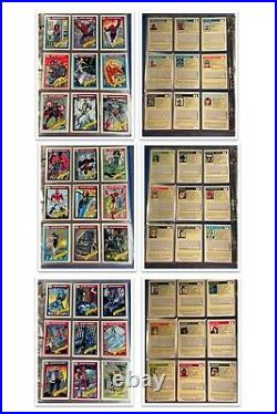 MINT Collection 1990 Official Marvel Universe Series 1 Trading Card SET ALL 162