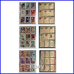 MINT Collection 1990 Official Marvel Universe Series 1 Trading Card SET ALL 162