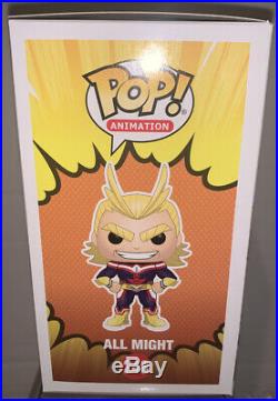 MINT Funko Pop All Might Glow In The Dark 2017 Funimation EXCL
