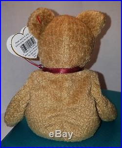 MINT Ty Beanie Baby Curly Bear ALL Errors Handmade 1st Edition Beanies WOW