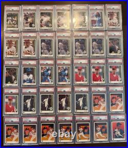 MINT! Ultimate 1989 Upper Deck Baseball Card Collection ALL PSA 9 MINT! Qty=215