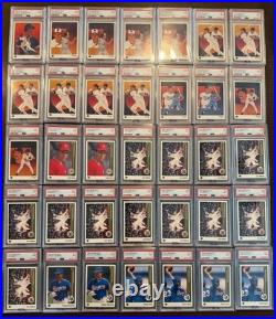 MINT! Ultimate 1989 Upper Deck Baseball Card Collection ALL PSA 9 MINT! Qty=215