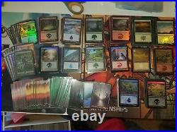 MTG All Foil / Full Art / Promo Land Lot Magic Collection All Pictured