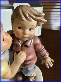 M I Hummel First Kiss Hum #2337 NIB Mint 5.75 Figurine MINT