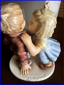 M I Hummel First Kiss Hum #2337 NIB Mint 5.75 Figurine MINT