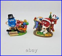 M&M's Danbury Mint Perpetual Calendar Includes All 12 Monthly Figurines