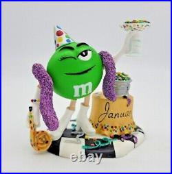 M&M's Danbury Mint Perpetual Calendar Includes All 12 Monthly Figurines