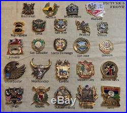 Marine Security Guard Detachment 100 Coin Lot- All Authentic! MSG, Non-NYPD/CPO