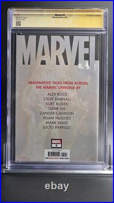 Marvel #5 (2020) Cgc 9.8 Signed By Alex Ross? Top Census? White Pages Marvel #5 (2020) Cgc 9.8 Signed By Alex Ross? Top Census? White Pages
