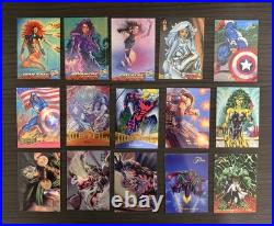 Marvel 90's Trading Card Lot of 70 (See All Pictures)