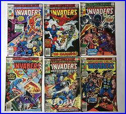 Marvel Invaders Lot 1975 1-41 Giant Size Annual & 1993 1-4 & 2014 All New 1-15