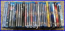 Marvel MCU Collection + All Spider-Man Movies + Venom (29 Blu-Ray Lot)