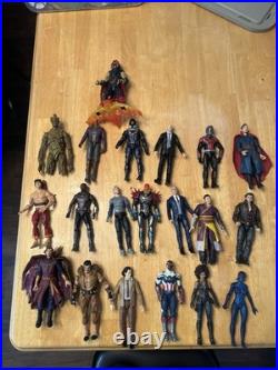 Marvel Mixed Lot Action Figures Spider-Man Venom Iron Man Thanos + Accs Marvel Mixed Lot Action Figures Spider-Man Venom Iron Man Thanos + Accs