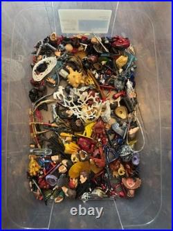 Marvel Mixed Lot Action Figures Spider-Man Venom Iron Man Thanos + Accs Marvel Mixed Lot Action Figures Spider-Man Venom Iron Man Thanos + Accs