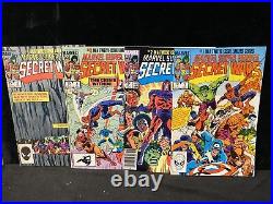 Marvel Super Heroes SECRET WARS #1-12 Complete Set Run Lot All Are High Grade