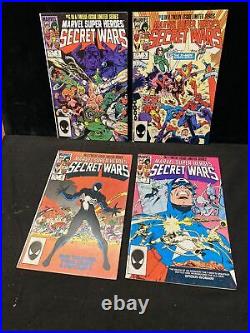 Marvel Super Heroes SECRET WARS #1-12 Complete Set Run Lot All Are High Grade