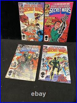 Marvel Super Heroes SECRET WARS #1-12 Complete Set Run Lot All Are High Grade