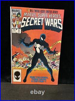 Marvel Super Heroes SECRET WARS #1-12 Complete Set Run Lot All Are High Grade