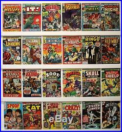 Marvel all #1's Lot of 62 comics most FINE or better see below & photos