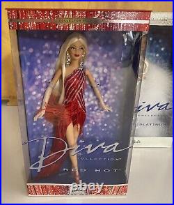 Mattel Barbie Diva Collection All That Glitters Doll With 2 Other Divas Lot Of 3