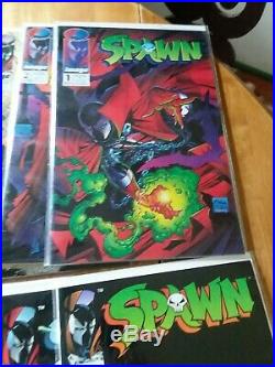 Mcfarlane spawn comic lot 1995 issues 1 thru 22 all bagged and boarded