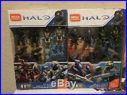 Mega Construx Halo Huge Lot Of 33 Instant Collection All New With Display Boxes