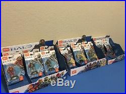 Mega Construx Halo Huge Lot Of 33 Instant Collection All New With Display Boxes