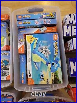 Mega Construx Pokemon Master Collection Lot (All 208+ Sets from 2017 2023/Now)