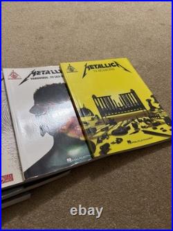 Metallica Songbook Lot All Albums 72 Seasons Master of Puppets Hardwired