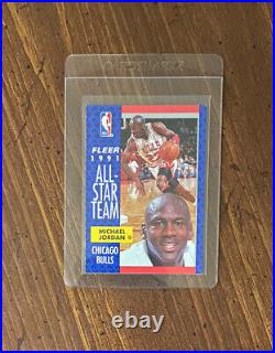 Michael Jordan 1991 Fleer All Star Team Collection